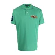 Polo Ralph Lauren Avslappnad Grön Kortärmad Pikétröja Green, Herr