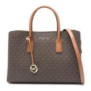 Michael Kors Brun Casual Toteväska Brown, Dam