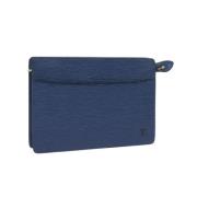 Louis Vuitton Vintage Pre-owned Laeder louis-vuitton-vskor Blue, Dam