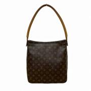 Louis Vuitton Vintage Pre-owned Tyg louis-vuitton-vskor Brown, Dam