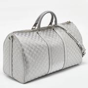 Louis Vuitton Vintage Pre-owned Tyg resvskor Gray, Unisex