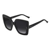 Jimmy Choo Svart Acetat Dam Solglasögon Black, Dam