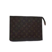 Louis Vuitton Vintage Pre-owned Canvas louis-vuitton-vskor Brown, Dam