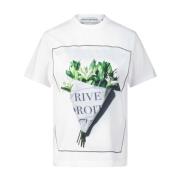 Bastille Bomull T-shirt med Modernt Tryck White, Dam