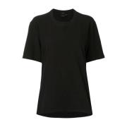 Proenza Schouler Svart Casual Bomull T-shirt Black, Dam