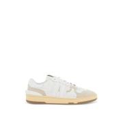 Lanvin Mesh Sneakers med Färgblock Design White, Herr