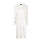 Lorena Antoniazzi Vit Casual Maxi Klänning White, Dam