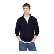 Tommy Hilfiger Stiliga Cardigan Sweaters Blue, Herr