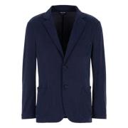 Giorgio Armani Elegant Blå Blazer Blue, Herr