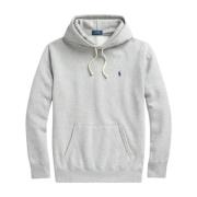 Polo Ralph Lauren Fleece Logo Hoodie Gray, Herr