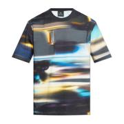 PS By Paul Smith T-shirt med tryck Multicolor, Herr