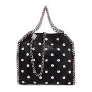 Stella McCartney Studded Mini Tote Väska Black, Dam