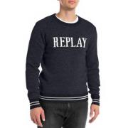 Replay Logotrøja Blue, Herr