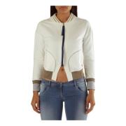 MET Stilren Casual Bomberjacka Vit White, Dam