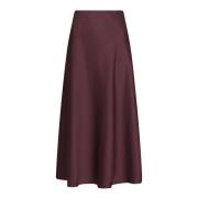 Neo Noir Burgundy Bovary Kjol Red, Dam