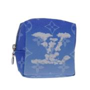 Louis Vuitton Vintage Pre-owned Canvas louis-vuitton-vskor Blue, Dam