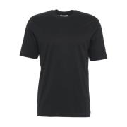 Stefan Brandt Svart Bomull T-shirt Eli Ultra Black, Herr