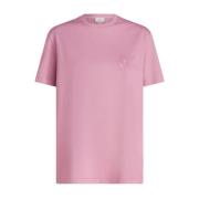 Etro Elegant Rosa Kortärmad T-shirt Pink, Dam