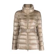 Herno Beige Puffer & Down Jacket Beige, Dam