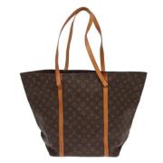 Louis Vuitton Vintage Pre-owned Canvas totevskor Brown, Dam