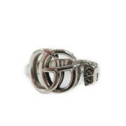 Gucci Vintage Pre-owned Metall ringar Gray, Dam