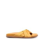 Ancient Greek Sandals Satin Casual Sandaler i Brun Brown, Dam