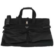 Prada Vintage Pre-owned Tyg prada-vskor Black, Dam