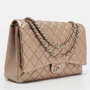 Chanel Vintage Pre-owned Laeder chanel-vskor Beige, Dam