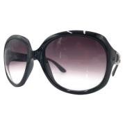 Dior Vintage Pre-owned Plast solglasgon Black, Dam