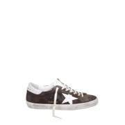 Golden Goose Klassiska Mocka Läder Stjärna Häl Sneakers Brown, Herr