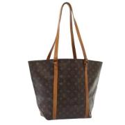 Louis Vuitton Vintage Pre-owned Canvas totevskor Brown, Dam