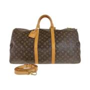 Louis Vuitton Vintage Pre-owned Canvas louis-vuitton-vskor Brown, Dam