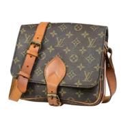 Louis Vuitton Vintage Pre-owned Canvas louis-vuitton-vskor Brown, Dam