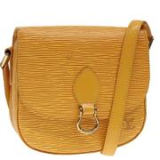 Louis Vuitton Vintage Pre-owned Laeder louis-vuitton-vskor Yellow, Dam