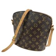 Louis Vuitton Vintage Pre-owned Canvas louis-vuitton-vskor Brown, Dam