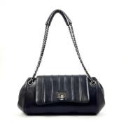 Chanel Vintage Pre-owned Laeder chanel-vskor Black, Dam