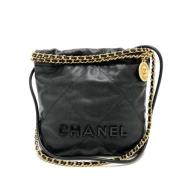 Chanel Vintage Pre-owned Laeder chanel-vskor Black, Dam