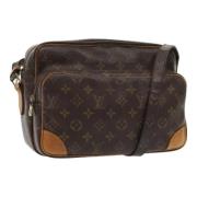 Louis Vuitton Vintage Pre-owned Canvas louis-vuitton-vskor Brown, Dam