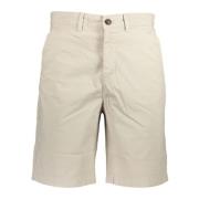 North Sails Beige Bermuda Shorts Regular Fit Cotton Beige, Herr