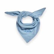 Lala Berlin Solid Cashmere Triangel Halsduk Blue, Dam