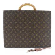 Louis Vuitton Vintage Pre-owned Canvas portfljer Brown, Dam