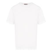 Herno Vita T-shirts och Polos White, Herr