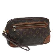 Louis Vuitton Vintage Pre-owned Canvas kuvertvskor Brown, Dam