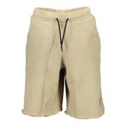 Guess Sportiga Bermuda Shorts med Elastisk Midja Beige, Herr