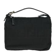 Fendi Vintage Pre-owned Canvas fendi-vskor Black, Dam