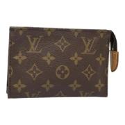 Louis Vuitton Vintage Pre-owned Canvas necessrer Brown, Dam