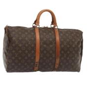 Louis Vuitton Vintage Pre-owned Canvas resvskor Brown, Dam