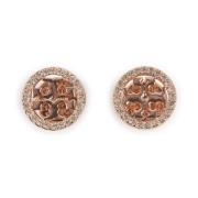 Tory Burch Stud Örhänge Tillbehör Yellow, Dam