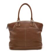 Louis Vuitton Vintage Pre-owned Laeder handvskor Brown, Dam