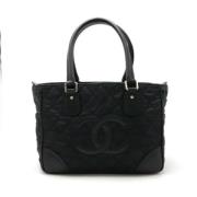 Chanel Vintage Pre-owned Laeder handvskor Black, Dam